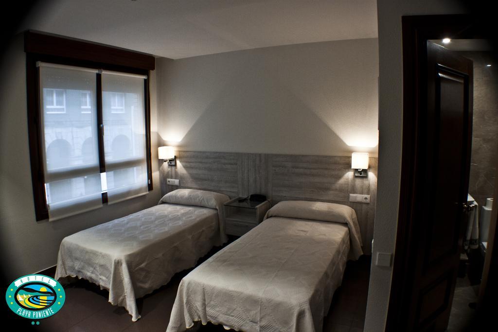 Hotel Playa Poniente Хихон Экстерьер фото